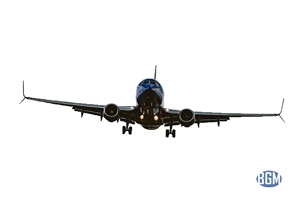 image of airplane in flight for Murtala Muhammed International Airport section on freight forwarding in lagos nigeria page